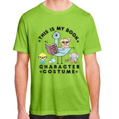 This Is My Book Character Costume Funny Pigeon Reading Adult ChromaSoft Performance T-Shirt