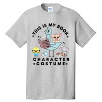 This Is My Book Character Costume Funny Pigeon Reading Tall T-Shirt