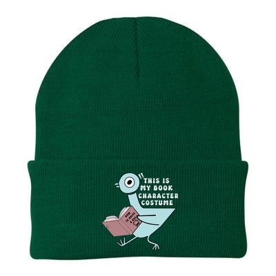 This Is My Book Character Costume Funny Pigeon Reading Knit Cap Winter Beanie