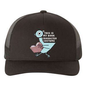 This Is My Book Character Costume Funny Pigeon Reading Yupoong Adult 5-Panel Trucker Hat