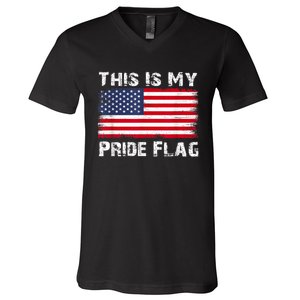 This Is My Pride Flag V-Neck T-Shirt