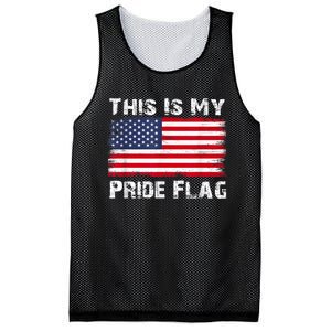 This Is My Pride Flag Mesh Reversible Basketball Jersey Tank