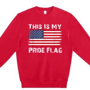 This Is My Pride Flag Premium Crewneck Sweatshirt