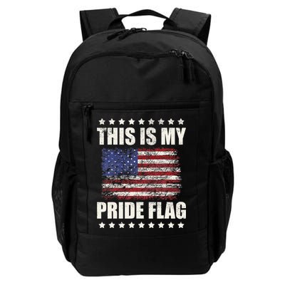 This Is My Pride Flag USA American 4th of July Patriotic Backpack