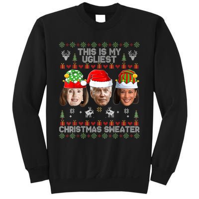 This Is My Ugliest Christmas AntiBiden Sweater Funny Xmas Sweatshirt