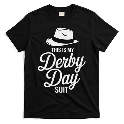 This Is My Derby Day Suit Funny Fedora Style T-Shirt