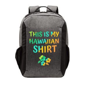 This Is My Hawaiian Tropical Luau Costume Party Hawaii Vector Backpack