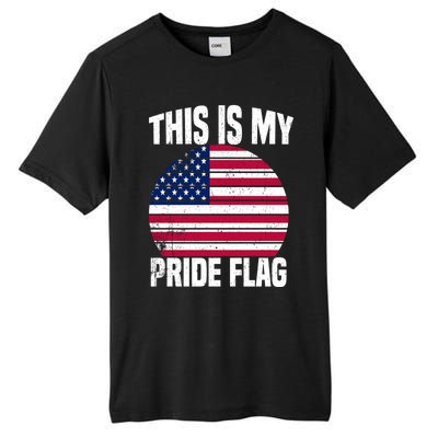 This Is My Pride Flag USA American Tall Fusion ChromaSoft Performance T-Shirt