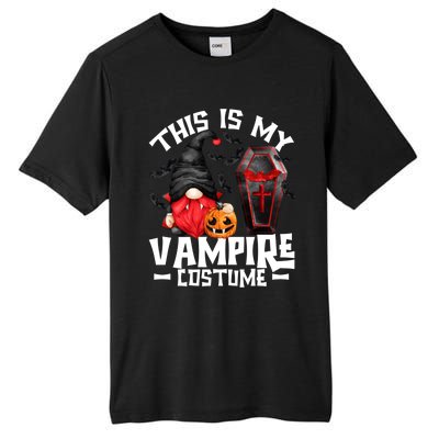 This Is My Vampire Costume Gift Funny Halloween Gnome Gift Tall Fusion ChromaSoft Performance T-Shirt