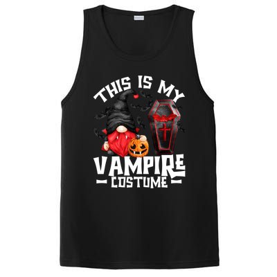 This Is My Vampire Costume Gift Funny Halloween Gnome Gift PosiCharge Competitor Tank