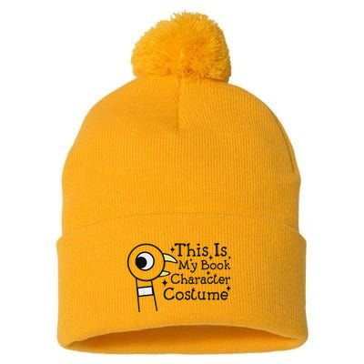 This Is My Book Character Costume Pom Pom 12in Knit Beanie