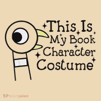 This Is My Book Character Costume Drawstring Bag