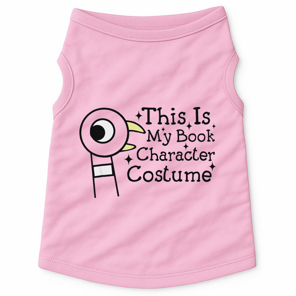 This Is My Book Character Costume Doggie Tank