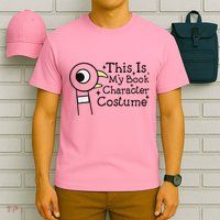 This Is My Book Character Costume T-Shirt