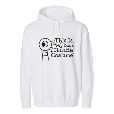 This Is My Book Character Costume Garment-Dyed Fleece Hoodie