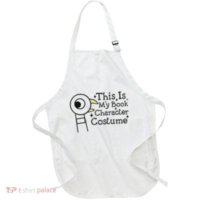 This Is My Book Character Costume Apron