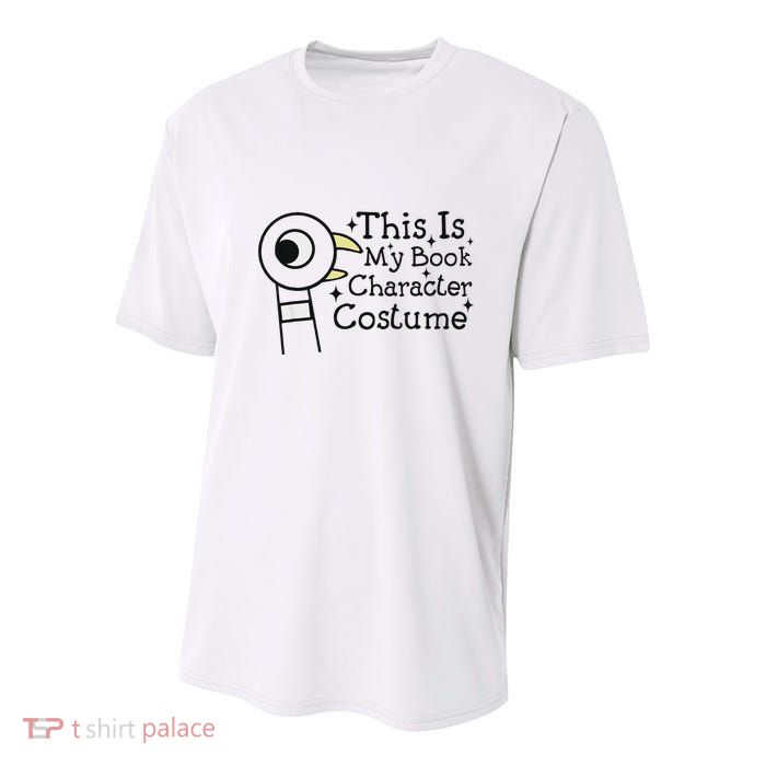 This Is My Book Character Costume Youth Performance Sprint T-Shirt