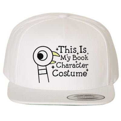 This Is My Book Character Costume Wool Snapback Cap