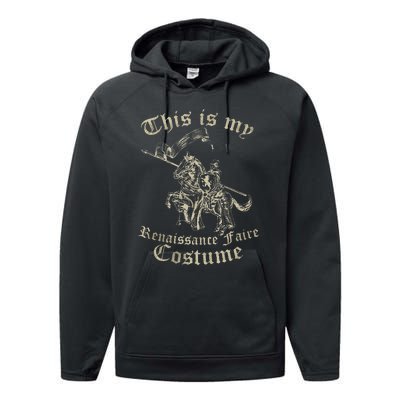 This Is My Renaissance Faire Costume Performance Fleece Hoodie