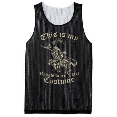 This Is My Renaissance Faire Costume Mesh Reversible Basketball Jersey Tank