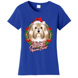 This Is My Christmas Pajama Gift I Funny Pjs Havanese Cute Gift Women's T-Shirt