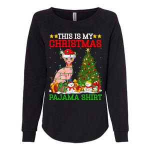 This Is My Christmas Tree Pajamas Sphynx Cat Christmas Great Gift Womens California Wash Sweatshirt