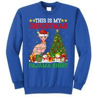 This Is My Christmas Tree Pajamas Sphynx Cat Christmas Great Gift Sweatshirt