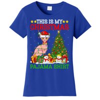 This Is My Christmas Tree Pajamas Sphynx Cat Christmas Great Gift Women's T-Shirt