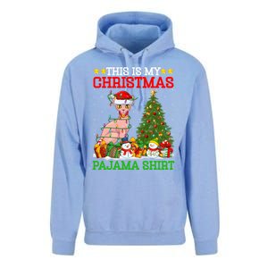 This Is My Christmas Tree Pajamas Sphynx Cat Christmas Great Gift Unisex Surf Hoodie