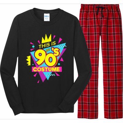 This Is My 90s Costume 90s Costume Party Long Sleeve Pajama Set