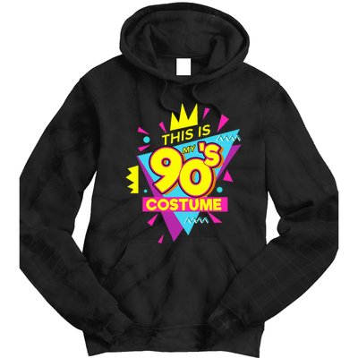 This Is My 90s Costume 90s Costume Party Tie Dye Hoodie