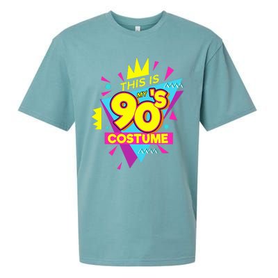 This Is My 90s Costume 90s Costume Party Sueded Cloud Jersey T-Shirt