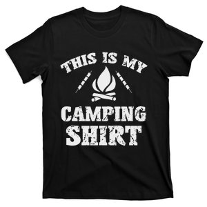 This Is My Camping Novelty Camper Gift T-Shirt