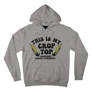 This Is My Crop Top Graphic Crop Tall Hoodie