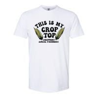 This Is My Crop Top Graphic Crop Softstyle CVC T-Shirt