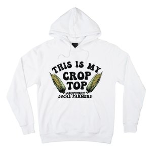 This Is My Crop Top Graphic Crop Hoodie