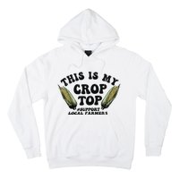 This Is My Crop Top Graphic Crop Hoodie