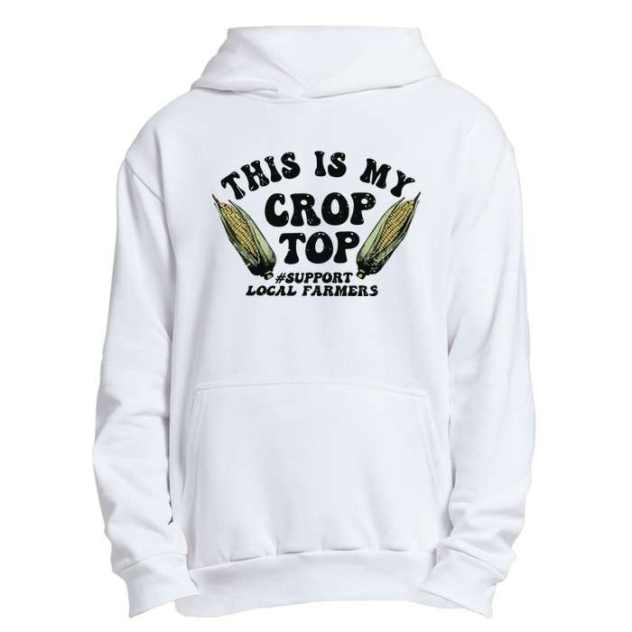 This Is My Crop Top Graphic Crop Urban Pullover Hoodie