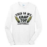 This Is My Crop Top Graphic Crop Tall Long Sleeve T-Shirt