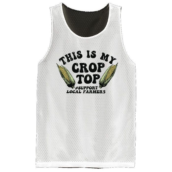 This Is My Crop Top Graphic Crop Mesh Reversible Basketball Jersey Tank