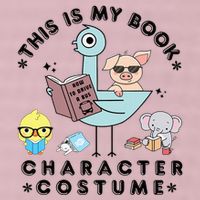 This Is My Book Character 25L Jumbo Tote