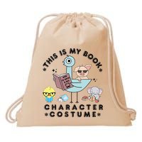 This Is My Book Character Drawstring Bag
