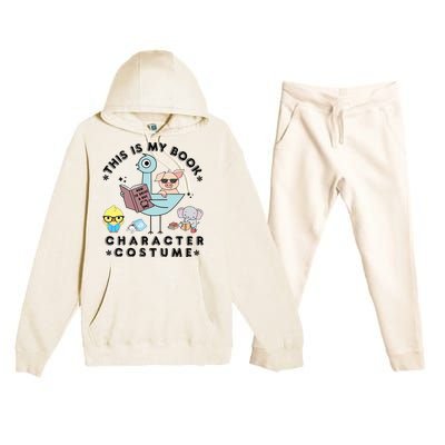 This Is My Book Character Premium Hooded Sweatsuit Set