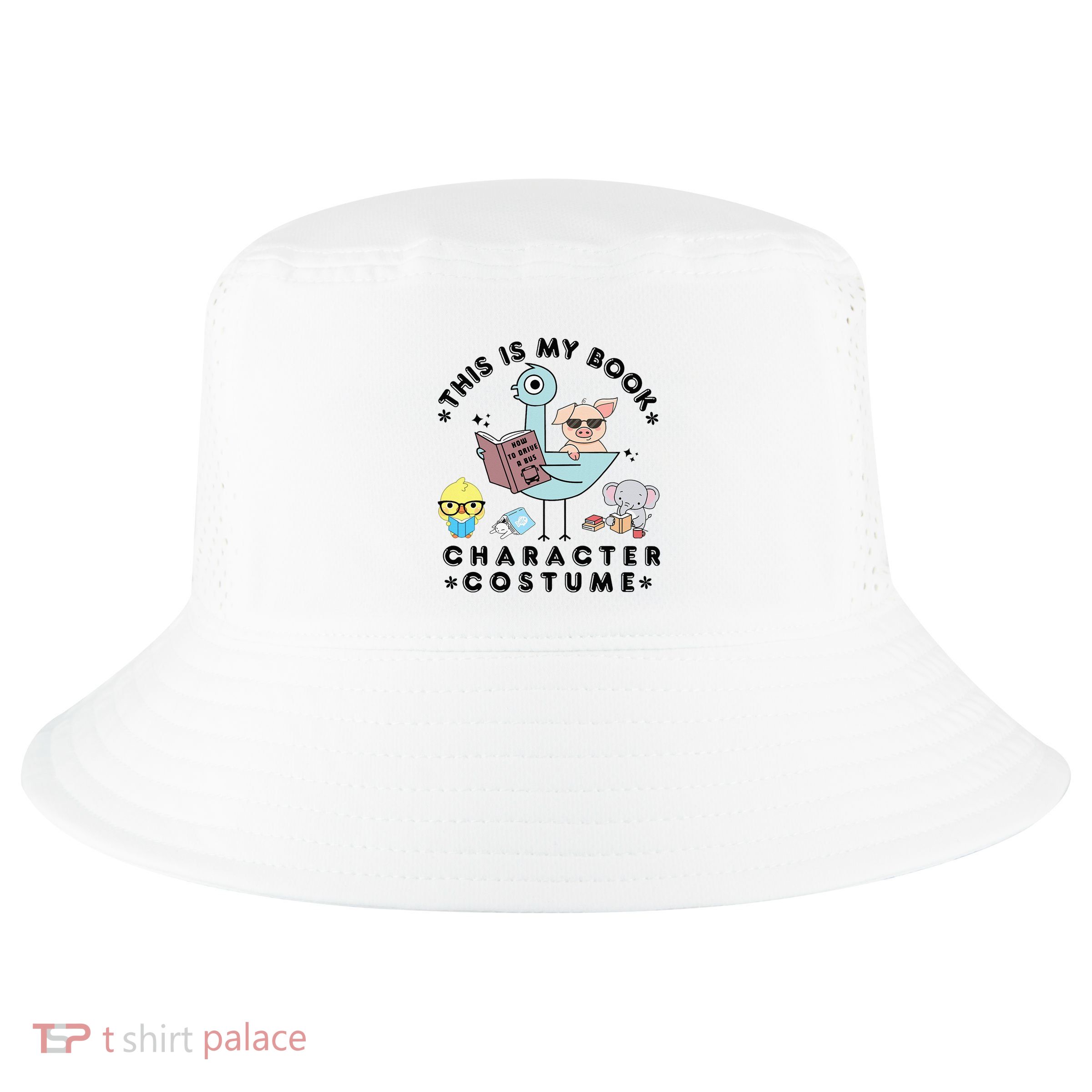 This Is My Book Character Cool Comfort Performance Bucket Hat