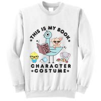 This Is My Book Character Sweatshirt