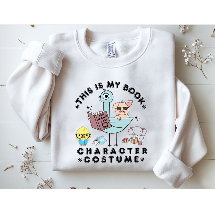 This Is My Book Character Sweatshirt