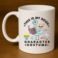 This Is My Book Character 11oz C Handle Ceramic Mug