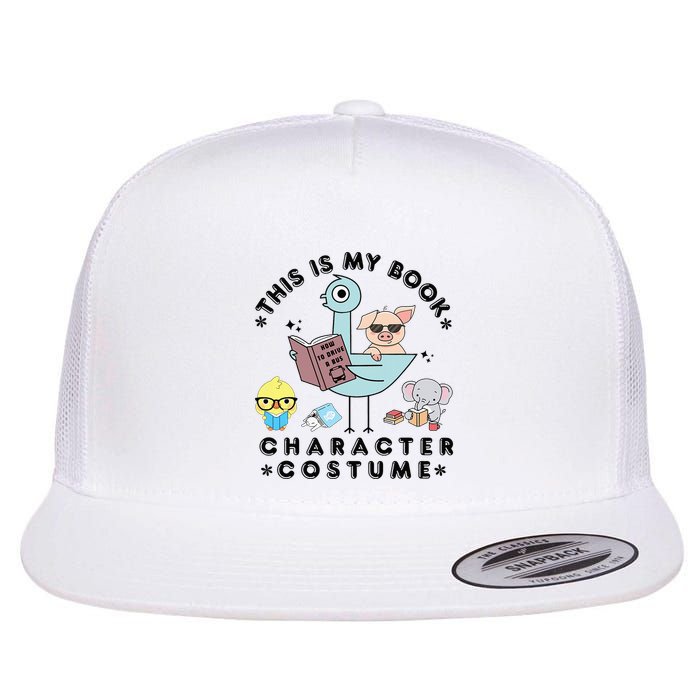 This Is My Book Character Flat Bill Trucker Hat
