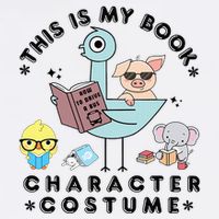 This Is My Book Character Flat Bill Trucker Hat