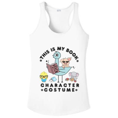 This Is My Book Character Ladies PosiCharge Competitor Racerback Tank